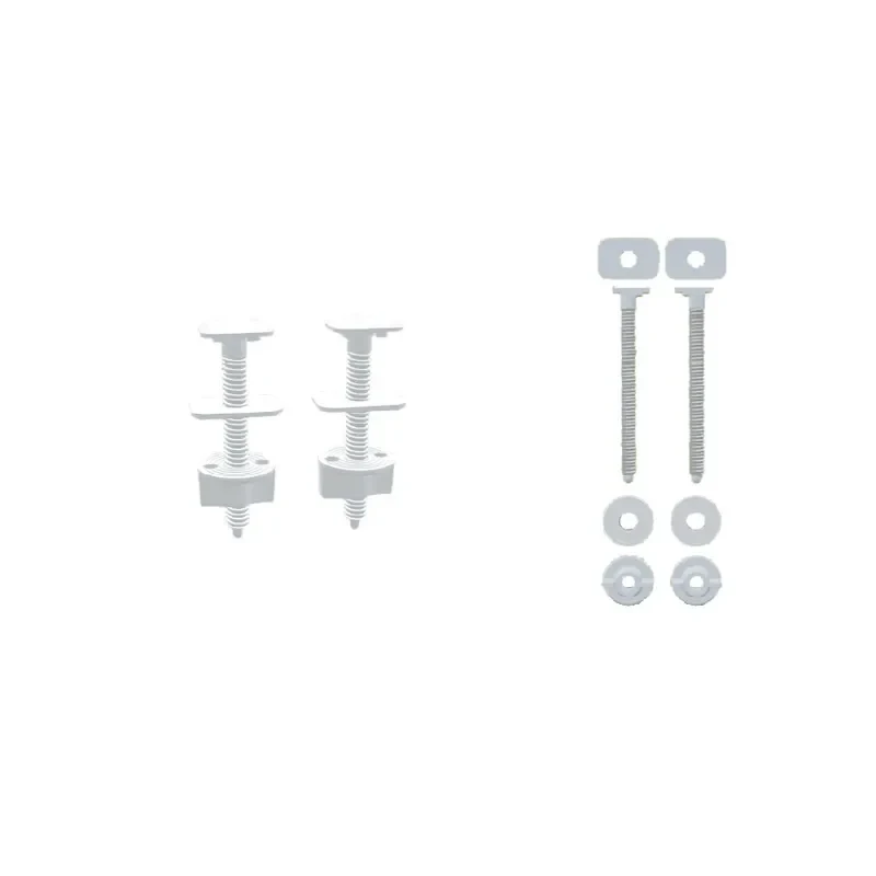 Набор для крепления сиденья/крышки унитаза Zerix NKTS-02 (ZX5595)