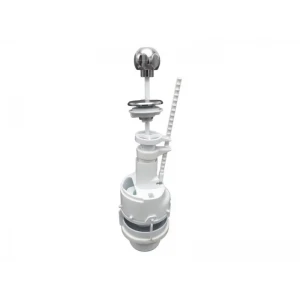 Сливной механизм бачка унитаза ZERIX AS-03 со штоковым режимом слива (хромированная ручка) (ZX5607) Сливной механизм бачка унитаза ZERIX AS-03 со штоковым режимом слива (хромированная ручка) (ZX5607)
