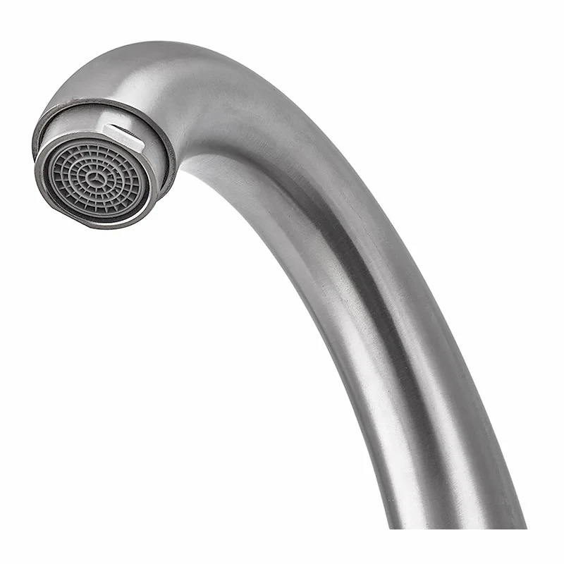 Смеситель для умывальника из нерж. стали ZERIX GTA-001-C (ZX5613)