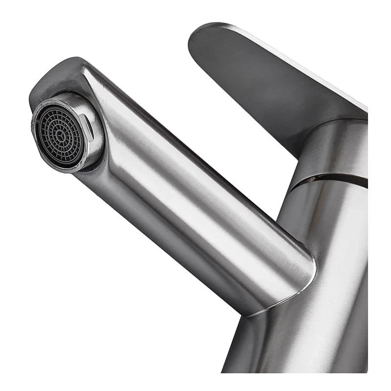 Смеситель для умывальника из нерж. стали ZERIX FOX-001-A (ZX5615)