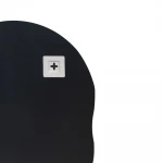 Дзеркало настінне Zerix MIRRA MRZ02-600x850x105 прямокутне з дугоподібним верxом, фігурними боками і полицею (ZX5620)