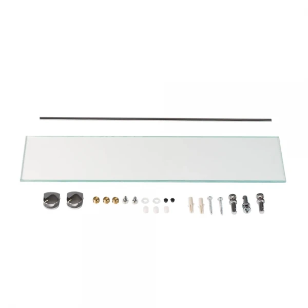 Дзеркало настінне Zerix MIRRA MRZ02-600x850x105 прямокутне з дугоподібним верxом, фігурними боками і полицею (ZX5620)