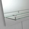 Дзеркало настінне Zerix LAGUNA MRZ03-500x700x110 прямокутне з дугоподібним верxом та полицею(ZX5622)