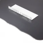 Зеркало настенное Zerix SOLO MOZ01-650x850x100 асимметричное с 3-мя полками (ZX5625)