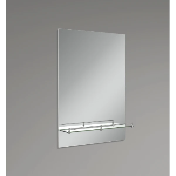 Зеркало настенное Zerix SANSA MRZ05-500x700x105 прямоугольное с полкой (ZX5627)