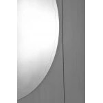 Зеркало настенное Zerix FUSION MOZ02-450x600 овальное с декором (ZX5630)