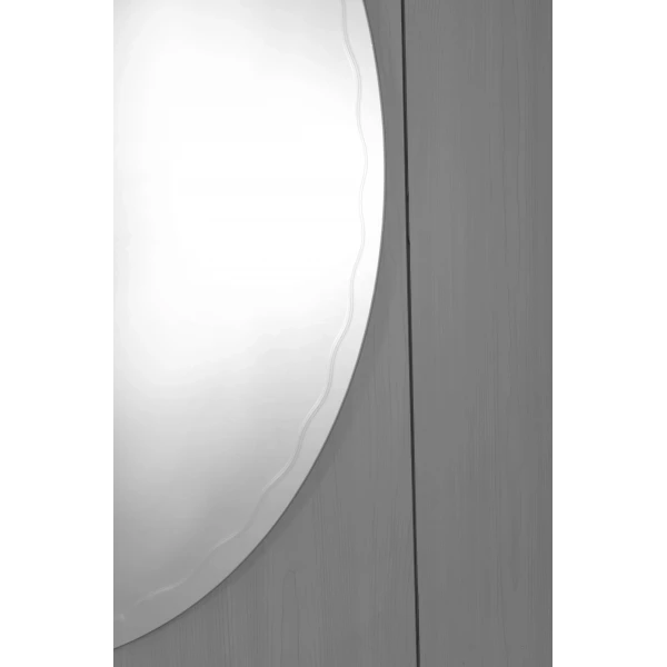 Зеркало настенное Zerix FUSION MOZ02-650x800 овальное с декором (ZX5631)