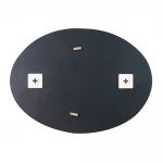 Зеркало настенное Zerix FUSION MOZ03-55x70 овальное с декором (ZX5632)