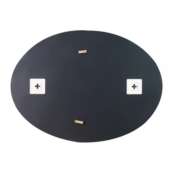 Зеркало настенное Zerix FUSION MOZ03-55x70 овальное с декором (ZX5632)