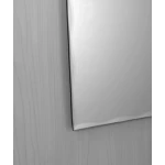 Зеркало настенное Zerix KUBIX MRZ06-450x600-REVERSE прямоугольное с декором (ZX5633)