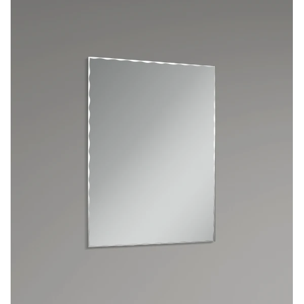 Зеркало настенное Zerix KUBIX MRZ06-450x600-REVERSE прямоугольное с декором (ZX5633)