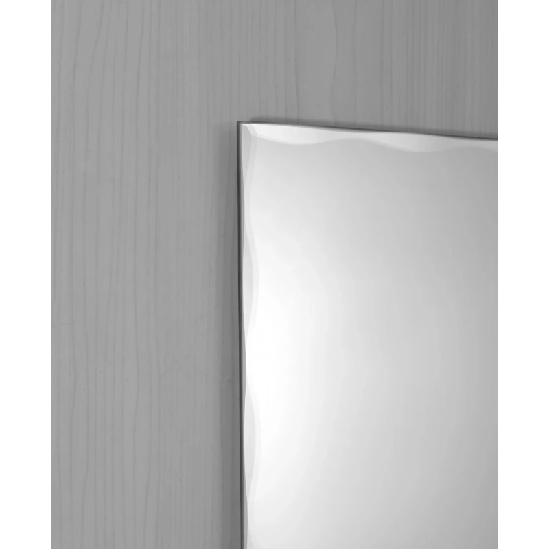 Дзеркало настінне Zerix KUBIX MRZ06-450x600-REVERSE прямокутне з декором (ZX5633)