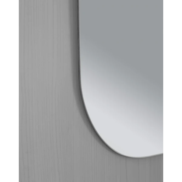 Зеркало настенное Zerix PRIME MRZ07-450x600-REVERSE прямоугольное с закругленными углами (ZX5636)