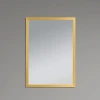 Дзеркало настінне Zerix FONTE MRZ09-700x850-REVERSE GOLD прямокутне в золотій рамі (ZX5639)
