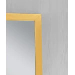 Зеркало настенное Zerix FONTE MRZ09-700x850-REVERSE GOLD прямоугольное в золотой раме (ZX5639)