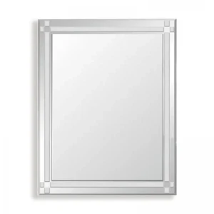 Зеркало настенное Zerix FONTE MRZ10-60x80-Reverse прямоугольное с декором (ZX5640)