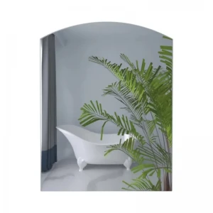 Зеркало настенное Zerix ALIVE MRZ01-45x60 прямоугольное с дугообразным верxом (ZX5641)