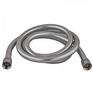 Душевой шланг ZERIX SilverF03 SILVER.F03 из ПВХ хромированный, 175 см (ZX5685)