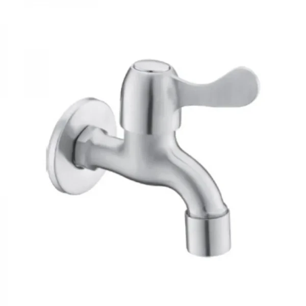 Кран для холодної води Zerix BIB-001 з нержавіючої сталі SUS304 (упаковка блістер) (ZX5687)