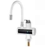 Проточный водонагреватель Zerix ELW21-F-WHITE 3,3 kW силиконовый излив, на мойку (ZX5859)