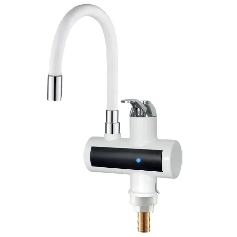 Проточный водонагреватель Zerix ELW21-F-WHITE 3,3 kW силиконовый излив, на мойку (ZX5859)