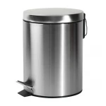 Мусорное ведро круглое Zerix Solo-TC0103 SS Color 3 л цвет нержавейка (ZX5895)