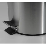 Мусорное ведро круглое Zerix Solo-TC0107 SS Color 7 л цвет нержавейка (ZX5899)