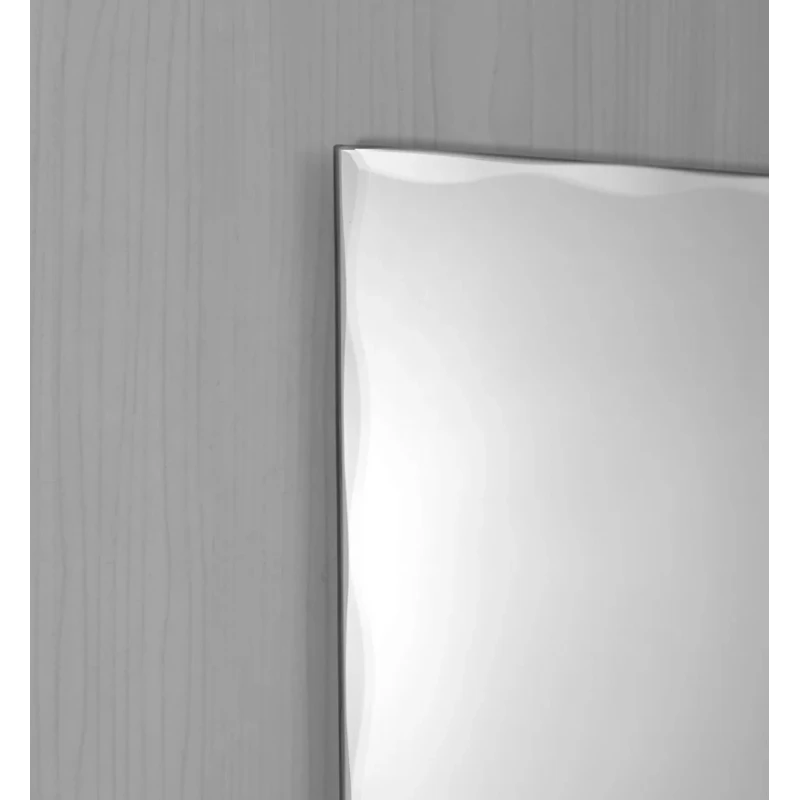Дзеркало настінне Zerix KUBIX MRZ06-450x600 прямокутне з декором (ZX5948)
