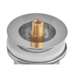 Донный клапан для раковины Zerix BV-04 1 1/4'' универсальный (с/без перл) СLICK-СLACK (Цвет хром) (ZX6021)
