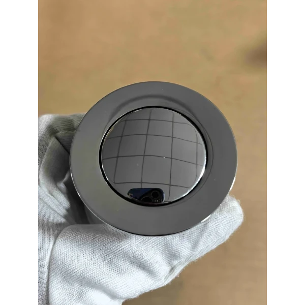 Донный клапан для раковины Zerix BV-05 1 1/4'' с переливом автоматический СLICK-СLACK (Цвет хром) (ZX6022)