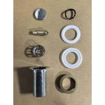 Донный клапан для раковины Zerix BV-06 1 1/4'' без перелива автоматический СLICK-СLACK (Цвет хром) (ZX6023)