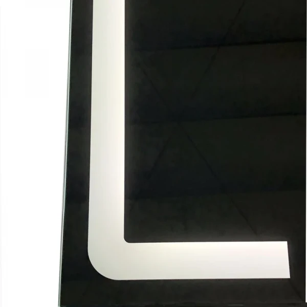 Зеркало Zerix Prime MR02-50x80 с LED Touch, Anti-fog, димером, регулятором яркости (ZX6052)