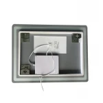 Зеркало Zerix Mirra MR05-70x50-REVERSE с LED Touch, Anti-fog, димером, регулятором яркости (ZX6055)