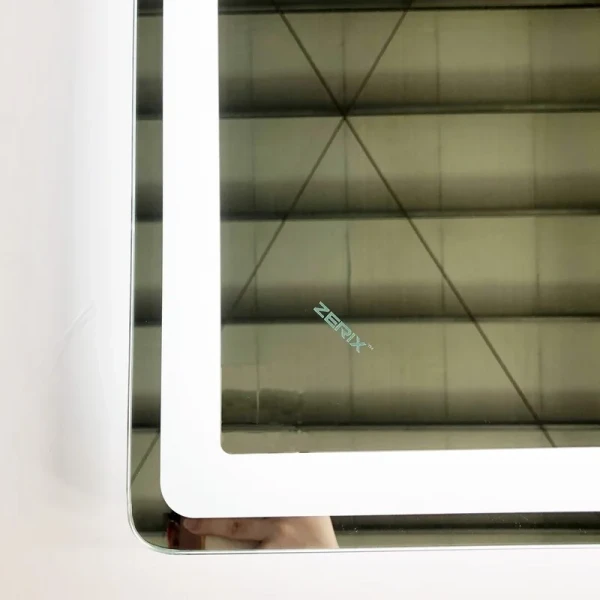 Зеркало Zerix Mirra MR05-80x60-REVERSE с LED Touch, Anti-fog, димером, регулятором яркости (ZX6056)