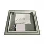 Дзеркало Zerix Mirra MR05-80x70-REVERSE з LED Touch, Anti-fog, димером, регулятором яскравості (ZX6057)