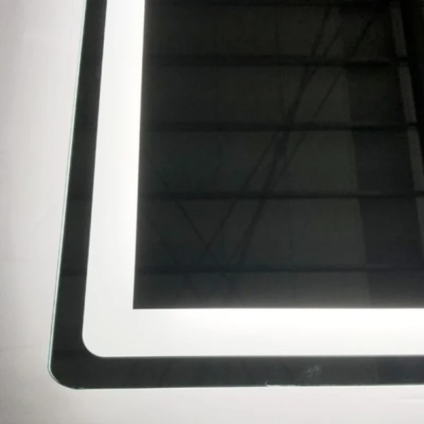 Зеркало Zerix Mirra MR05-80x80 с LED Touch, Anti-fog, димером, регулятором яркости (ZX6058)