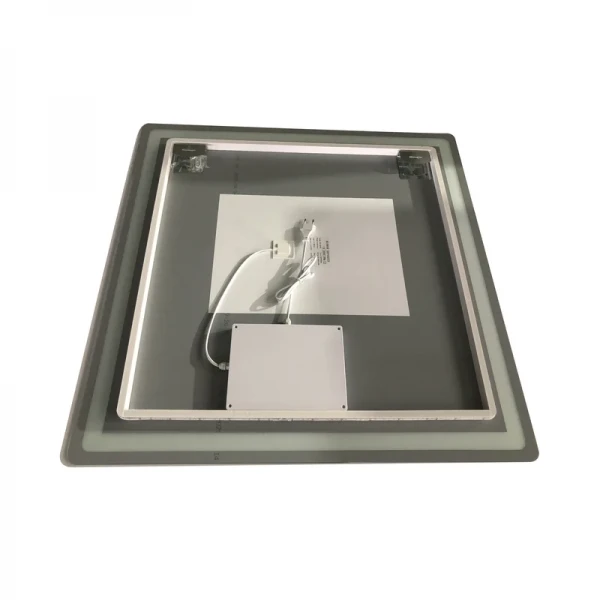 Зеркало Zerix Mirra MR05-80x80 с LED Touch, Anti-fog, димером, регулятором яркости (ZX6058)