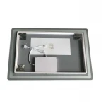 Зеркало Zerix Mirra MR05-90x70-REVERSE с LED Touch, Anti-fog, димером, регулятором яркости (ZX6059)