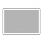 Зеркало Zerix Mirra MR05-100x70 с LED Touch, Anti-fog, димером, регулятором яркости (ZX6060)