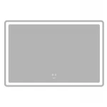 Зеркало Zerix Mirra MR05-120x80 с LED Touch, Anti-fog, димером, регулятором яркости (ZX6061)