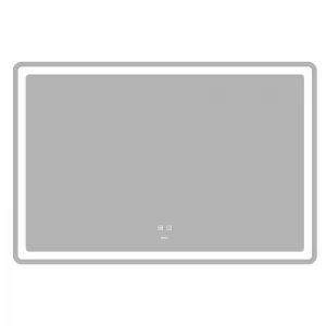 Дзеркало Zerix Mirra MR05-120x80 з LED Touch, Anti-fog, димером, регулятором яскравості (ZX6061)