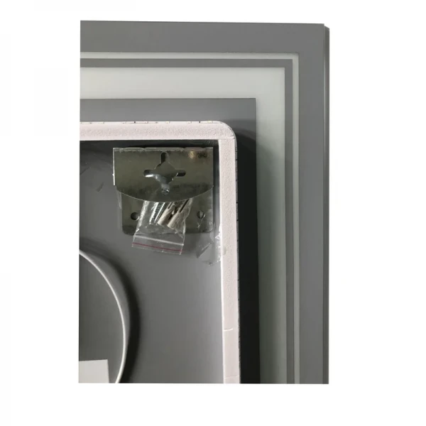 Дзеркало Zerix Alive MR06-80x60-REVERSE з LED Touch, Anti-fog, димером, регулятором яскравості (ZX6062)