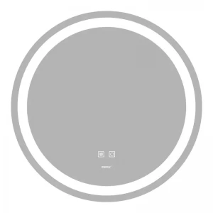 Дзеркало Zerix Solo MC01-60 з LED Touch, Anti-fog, димером, регулятором яскравості (ZX6063)