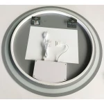 Зеркало Zerix Solo MC01-80 с LED Touch, Anti-fog, димером, регулятором яркости (ZX6064)