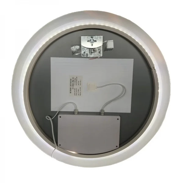Зеркало Zerix Solo MC02-80 с LED Touch, Anti-fog, димером, регулятором яркости (ZX6066)