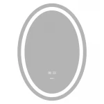 Зеркало Zerix Fusion MV01-50x70 с LED Touch, Anti-fog, димером, регулятором яркости (ZX6067)