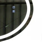 Зеркало Zerix Fusion MV01-60x80-REVERSE с LED Touch, Anti-fog, димером, регулятором яркости (ZX6068)