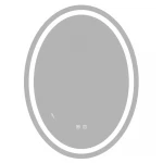 Зеркало Zerix Fusion MV01-60x80-REVERSE с LED Touch, Anti-fog, димером, регулятором яркости (ZX6068)