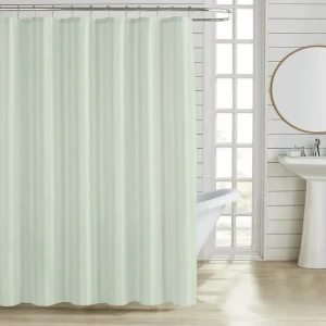 Шторка для ванной Zerix SCT-002-180x180 из полиэстера (Цвет бежевый) (ZX6073)