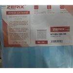 Шторка для ванной Zerix SCT-004-180x180 из полиэстера (Цвет голубой) (ZX6075)